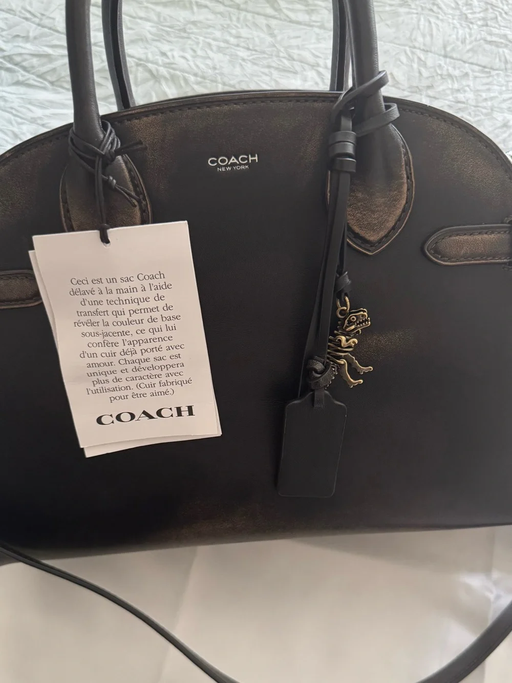 NWT Coach Loved Leather Empire 28 - Picture 5 of 14